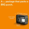 A compact and efficient SuperHandy 48V 2Ah Lithium-Ion Battery, designed for power tools and equipment requiring reliable and fast-charging energy.