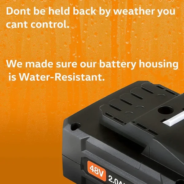 A compact and efficient SuperHandy 48V 2Ah Lithium-Ion Battery, designed for power tools and equipment requiring reliable and fast-charging energy.