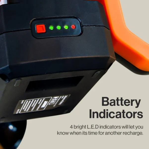 A compact and efficient SuperHandy 48V 4Ah Lithium-Ion Battery, designed for power tools and equipment requiring reliable and fast-charging energy.