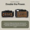 A compact and efficient SuperHandy 48V 4Ah Lithium-Ion Battery, designed for power tools and equipment requiring reliable and fast-charging energy.