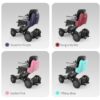 XSTO M4 Self-Balancing Power Wheelchair with adjustable seat and Mecanum wheels, designed for versatile mobility.
