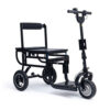 eFOLDi Lite ultra-lightweight folding mobility scooter with a magnesium alloy frame, designed for easy transport and travel.